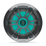 Fusion EL Series 6.5 in Marine Speakers, Sports Gray with RGB LED (010-02080-20) - view 2