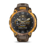 Garmin Instinct Crossover Hybrid GPS Smartwatch – AMOLED / Bronze/Sunburst