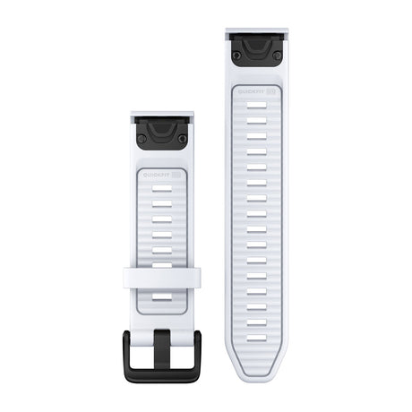 Garmin QuickFit 20 Watch Bands - Silicone / Whitestone