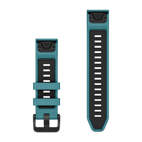 Garmin QuickFit 20 Watch Bands - Silicone / Turquoise (3-piece Dive Set)