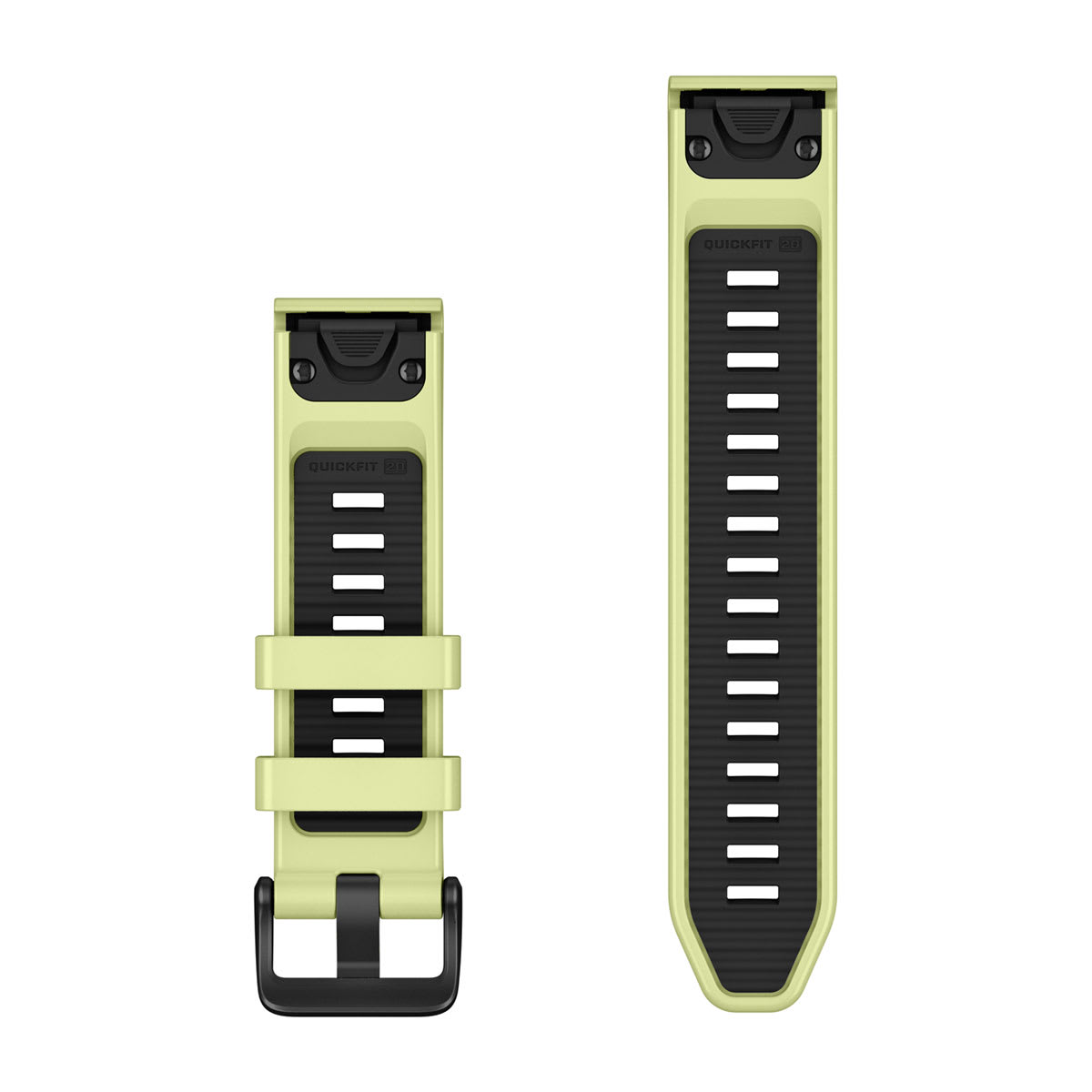 Garmin QuickFit 20 Watch Bands - Silicone / Citron (3-piece Dive Set)