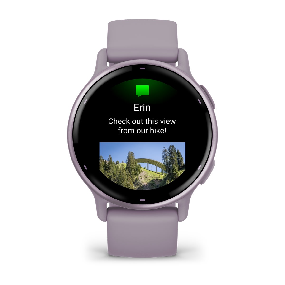 Garmin vívoactive 5 AMOLED GPS Fitness Smartwatch – Orchid