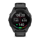 Garmin Forerunner 265 AMOLED GPS Running Smartwatch – 46 mm / Black / Powder Gray