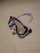 Open Box Scubapro Crystal Vu Plus Single Lens Scuba Diving Mask w/ Purge