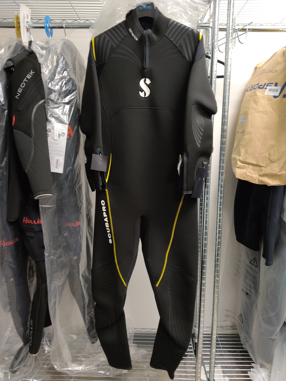 Open Box Scubapro Definition Steamer 3mm Mens Full Scuba Diving Wetsuit