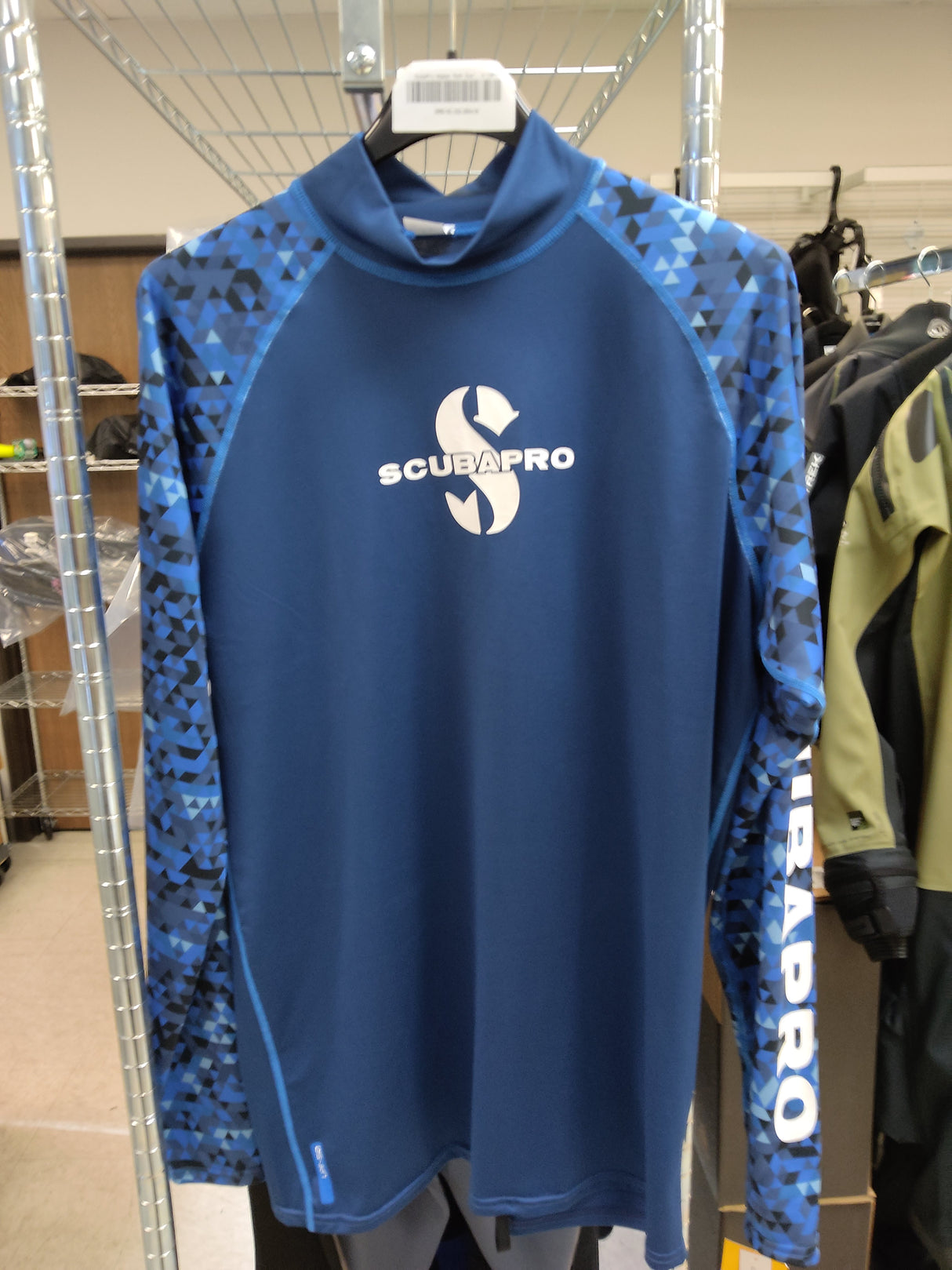 Used Scubapro Rash Guard Mens, Long Sleeve (UPF50)