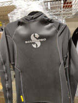 Open Box Scubapro Hybrid 1 MM Thermal Long Sleeve Mens Top Scuba Diving Wetsuit