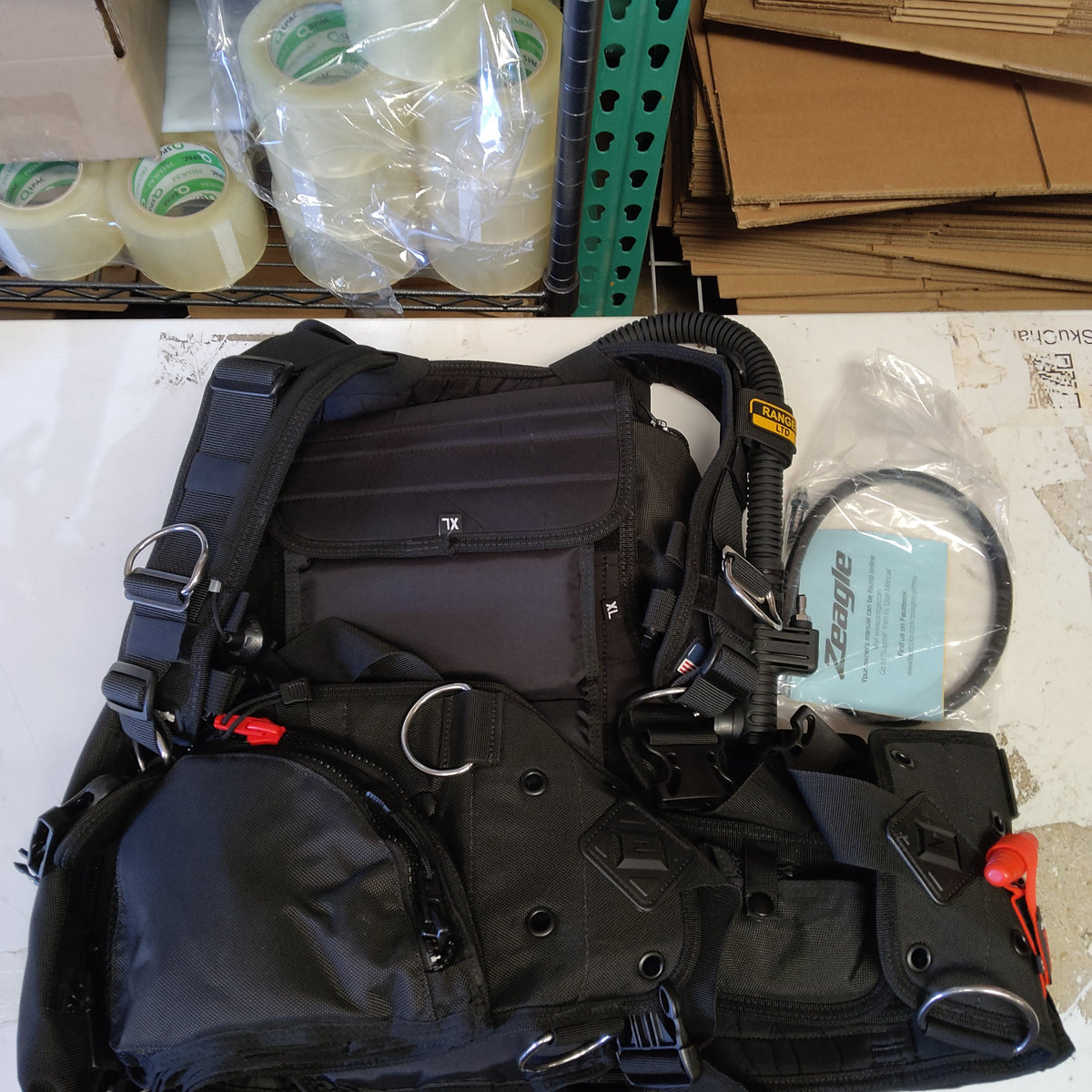 Open Box Zeagle Ranger LTD with Inflator, Hose and RE Valve ...