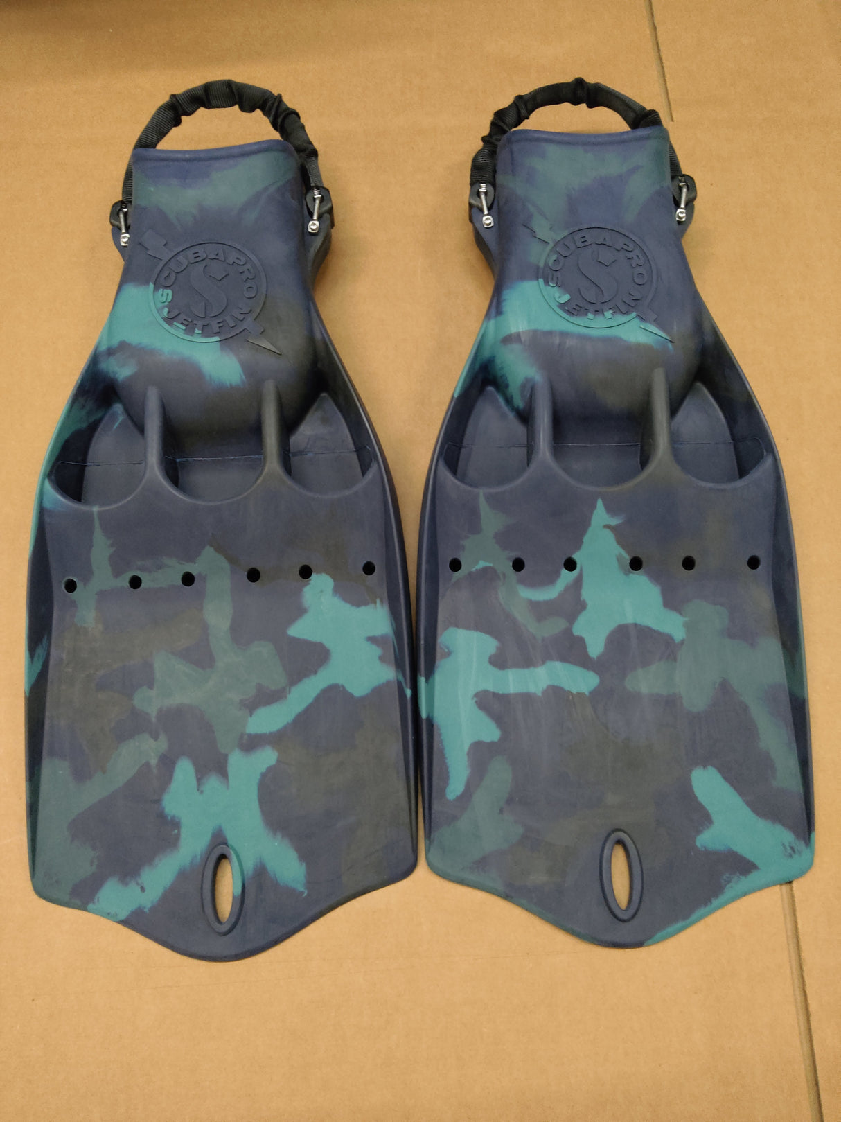 Open Box Scubapro Jet w/ Spring Heel Strap Scuba Diving Fin