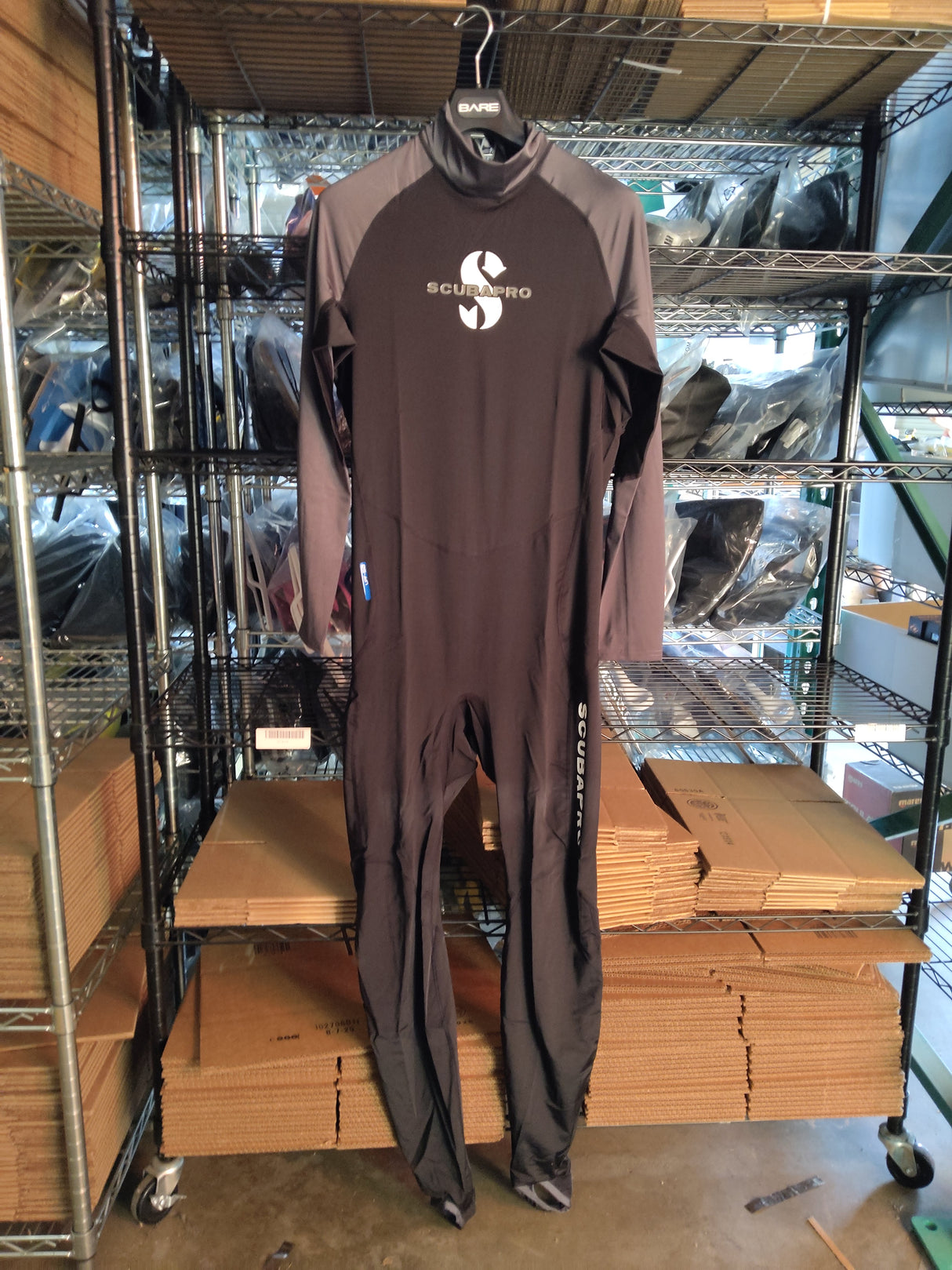 Open Box Scubapro UPF50 Graph Steamer Mens Full Scuba Diving Wetsuit