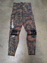 Used Mares Instinct Wetsuit 3.5mm Pants Mens - Camo Green