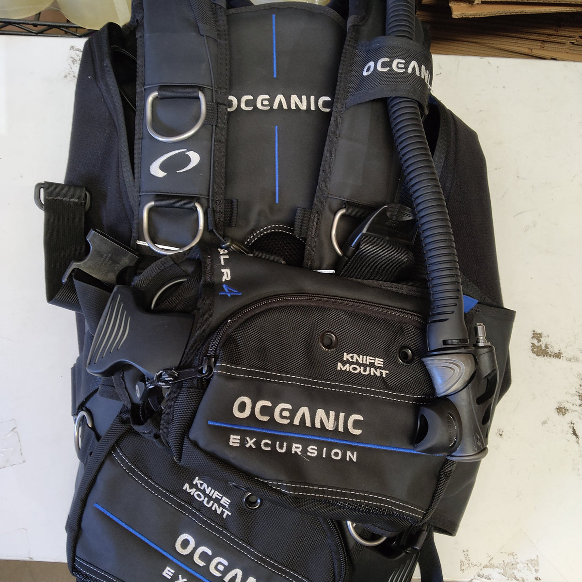 Oceanic Excursion Bioflex Bcd Open Box Oceanic Excursion BC, with QLR4 โ DiveCatalog.com