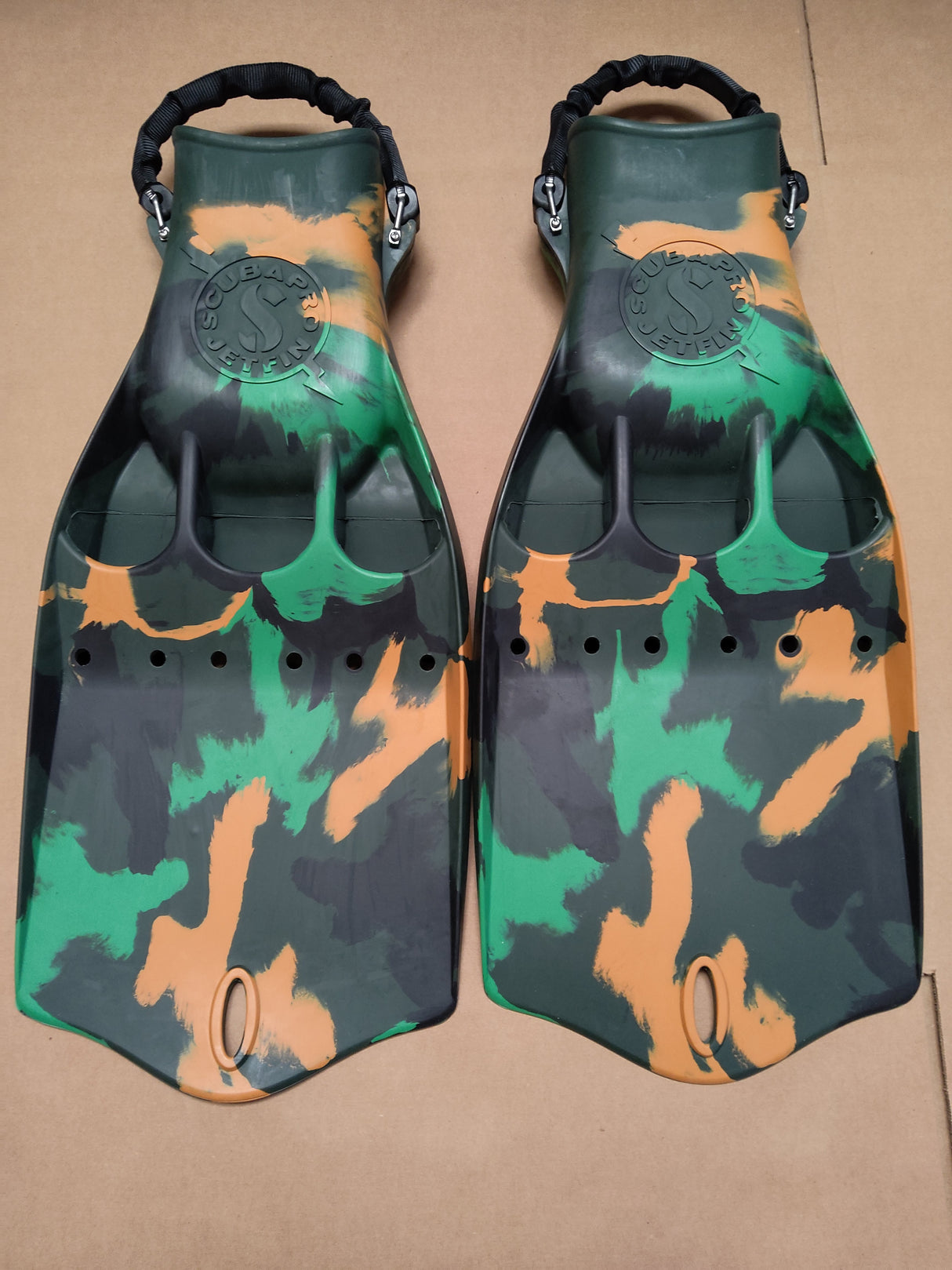 Open Box Scubapro Jet w/ Spring Heel Strap Scuba Diving Fin