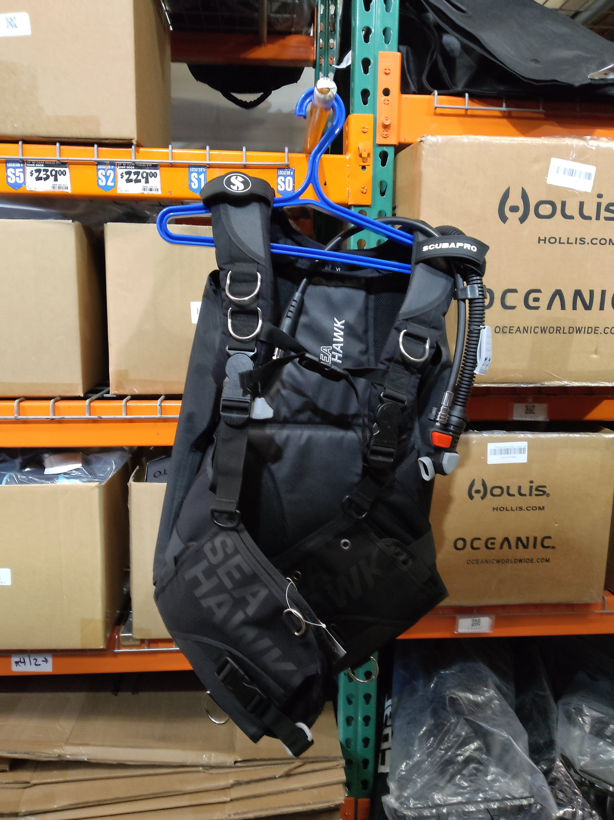 Open Box Scubapro Seahawk2 with Balanced Inflator (2019)