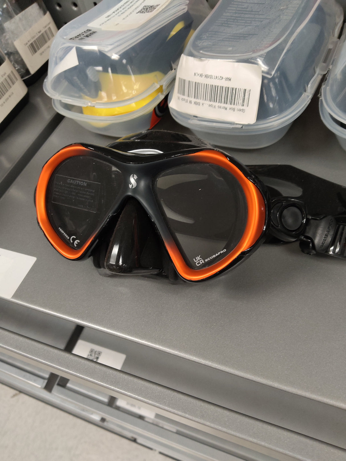 Used Scubapro Spectra Mini Two Window Dive Mask