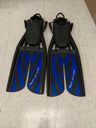 Used Scubapro Twin Jet Max Open Heel Scuba Diving Fins