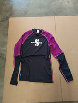 Open Box Scubapro Rash Guard Womens, Long Sleeve (UPF50)