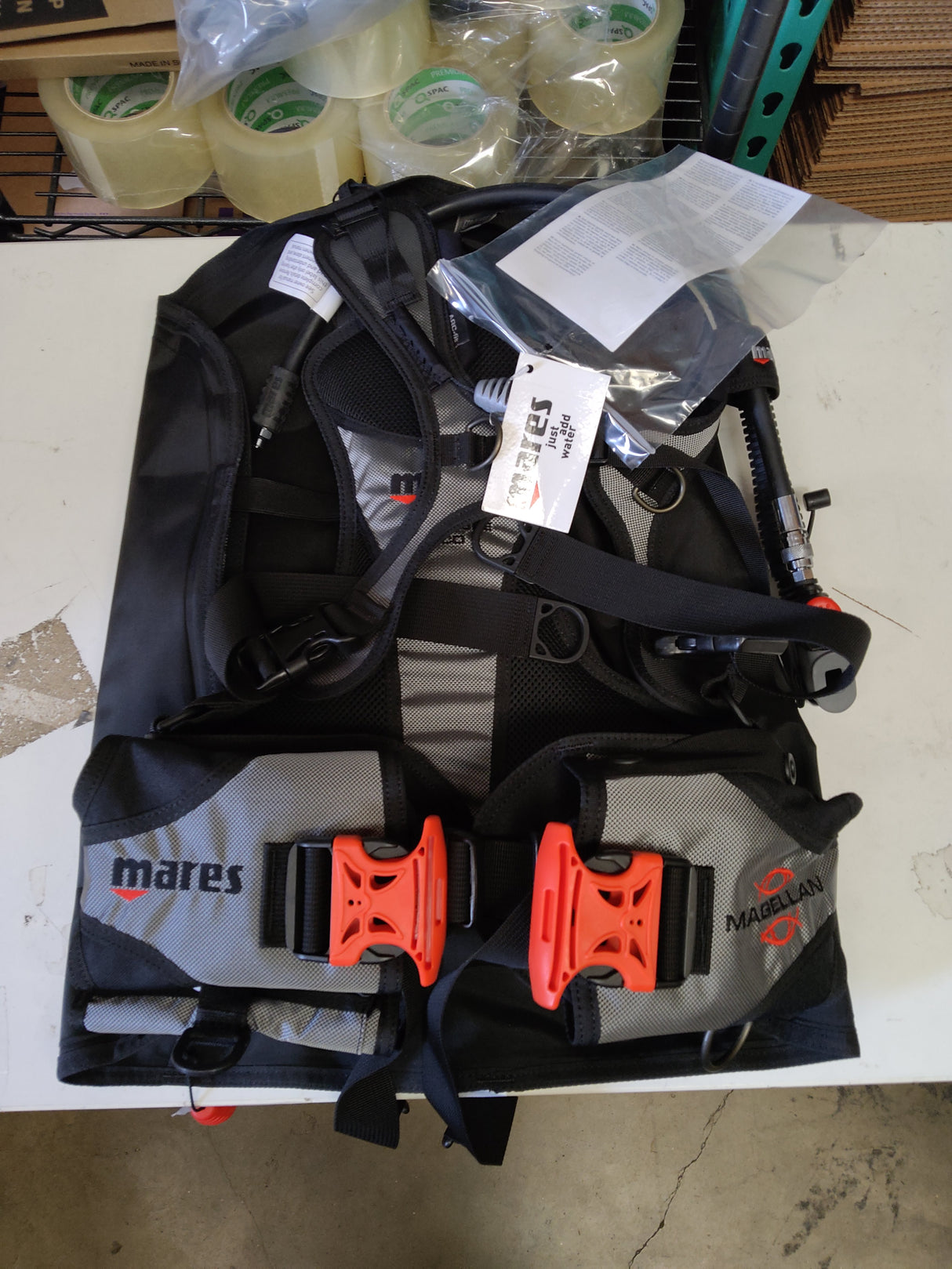 Used Mares Magellan BCD