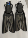 Used Scubapro Twin Jet Max Open Heel Scuba Diving Fins