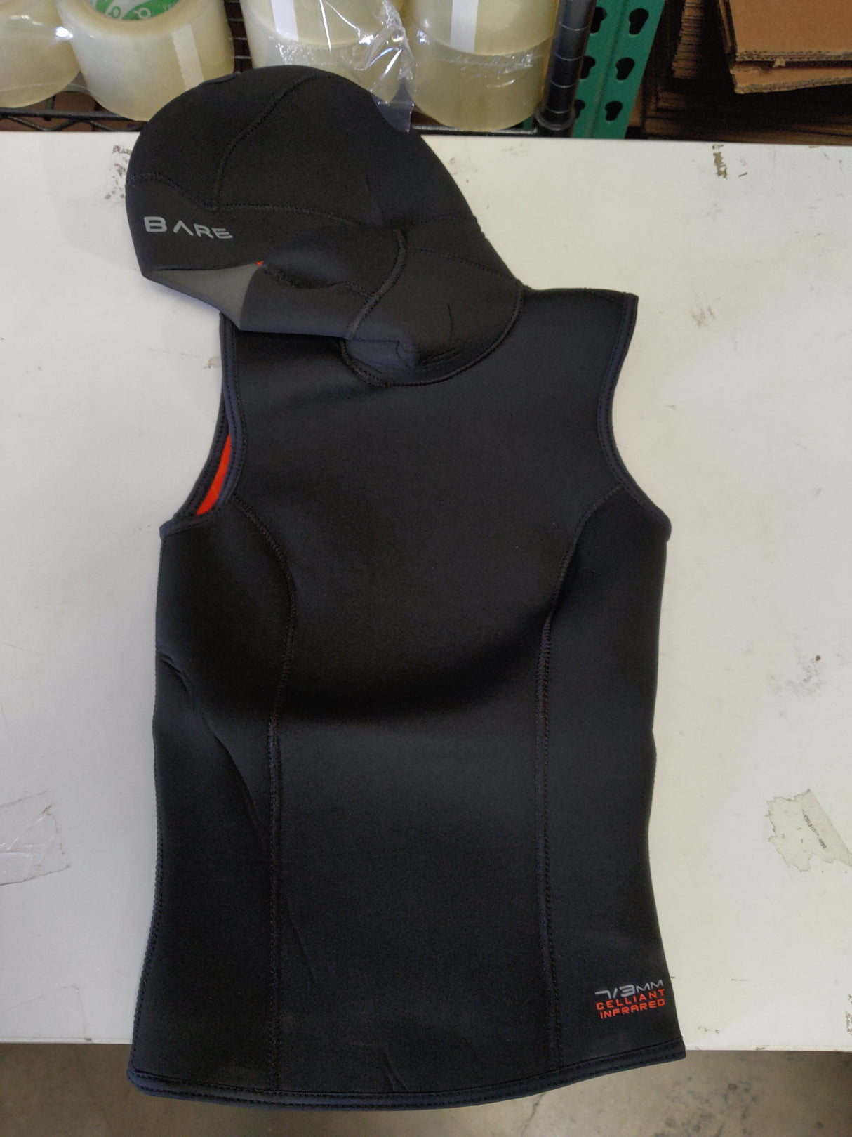 Open Box Bare 7/3mm Ultrawarmth Hooded Vest Womens