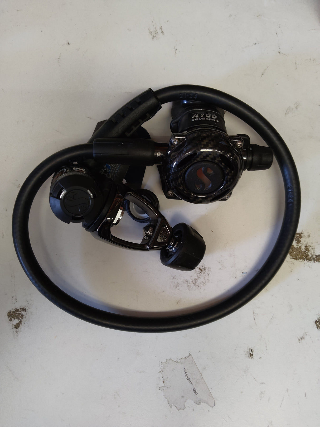 Open Box Scubapro MK25 EVO/A700 Carbon BT DIVE REGULATOR SYSTEM, INT