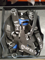 Used Mares XR-Rec Trim Single Backmount Set