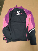 Open Box Scubapro T - Flex Rash Guard Womens, Long Sleeve (UPF80)