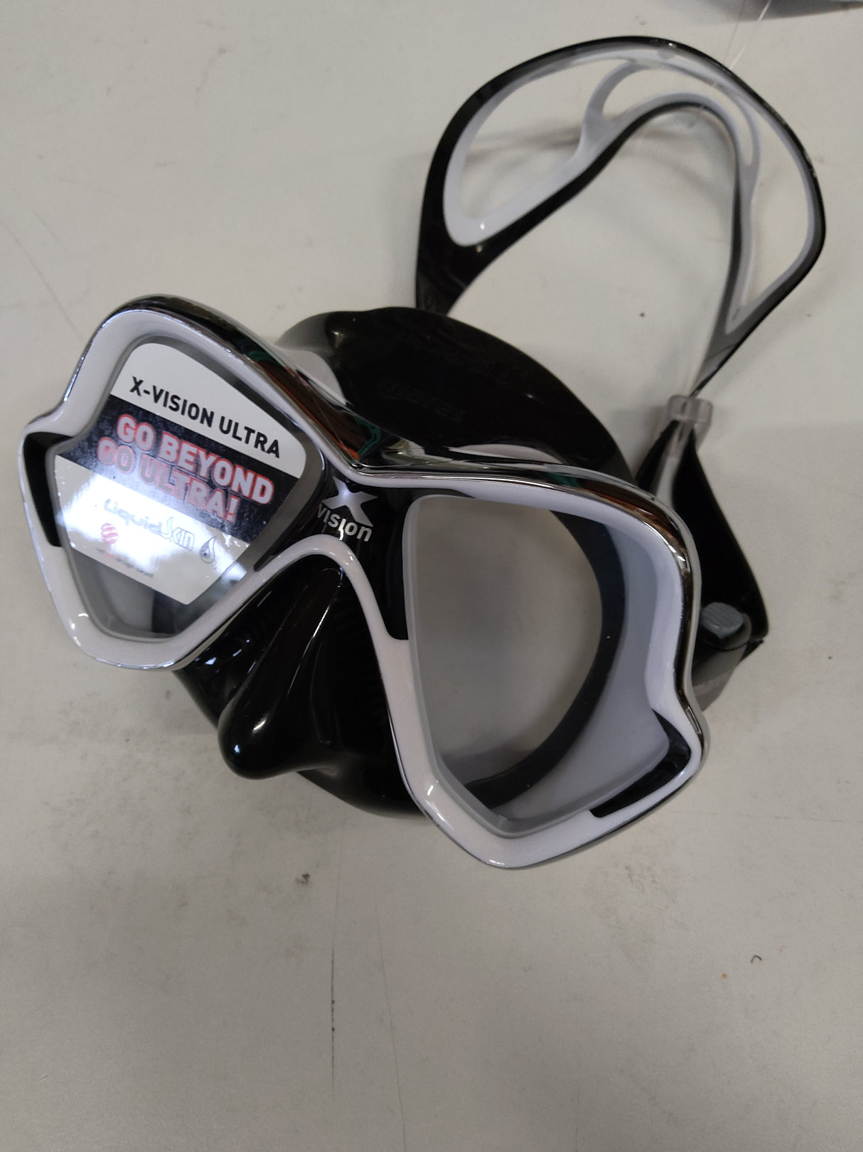 Used Mares X-Vision Liquidskin Chrome Dive Mask