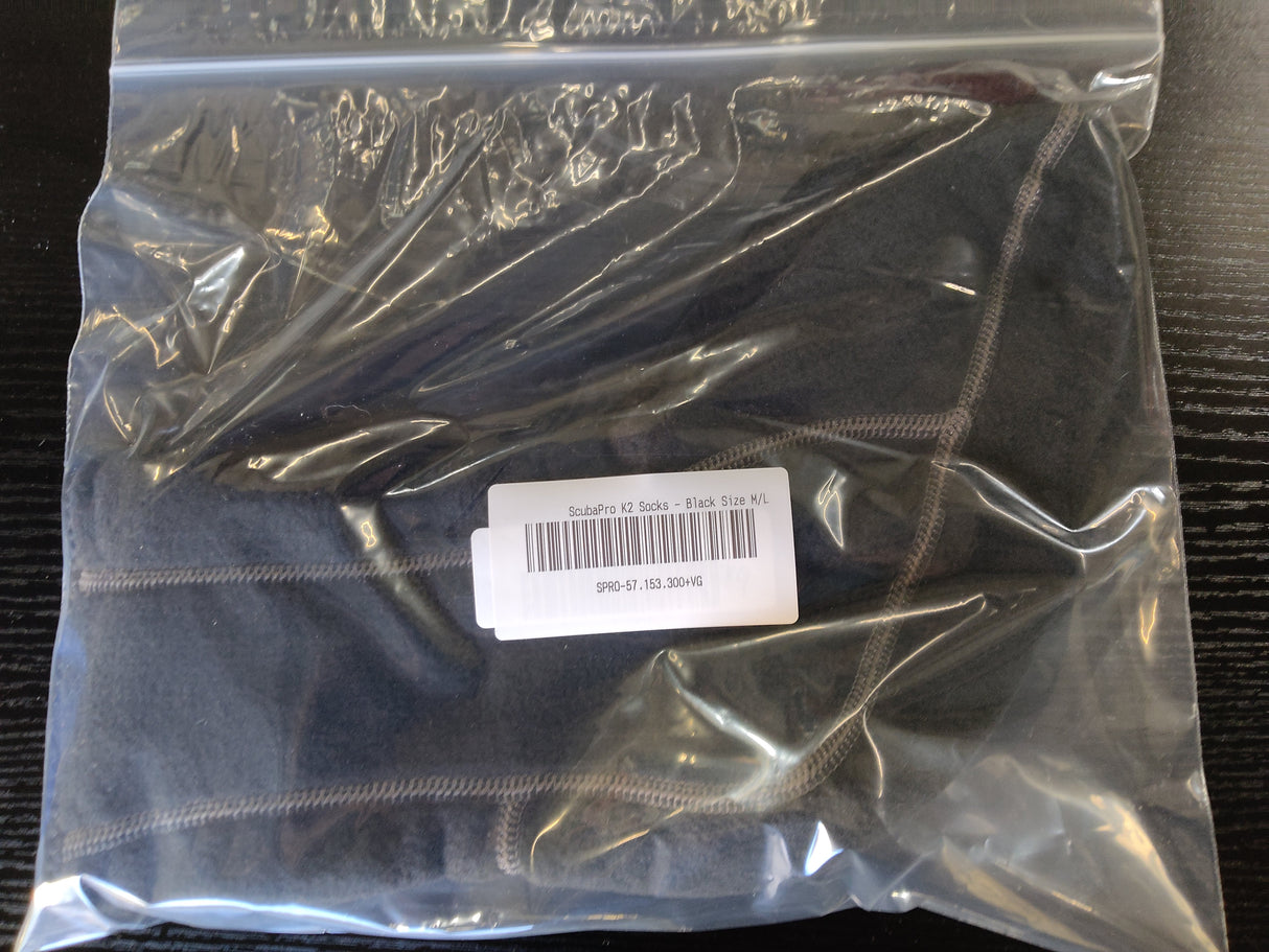 Used Scubapro K2 Socks