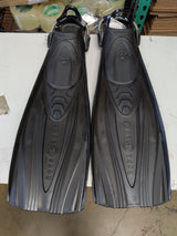 Used Aqualung Express SS Open Heel Dive Fins