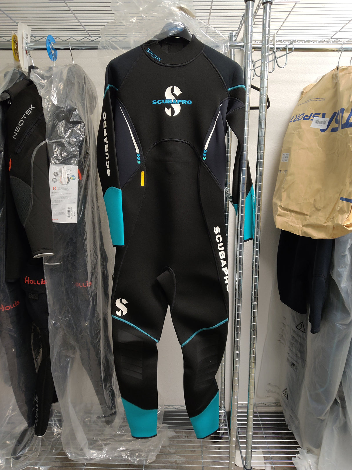 Open Box Scubapro Sport Steamer 3mm Bzip Womens Full Scuba Diving Wetsuit