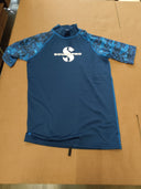 Used Scubapro Rash Guard Mens, Short Sleeve (UPF50)