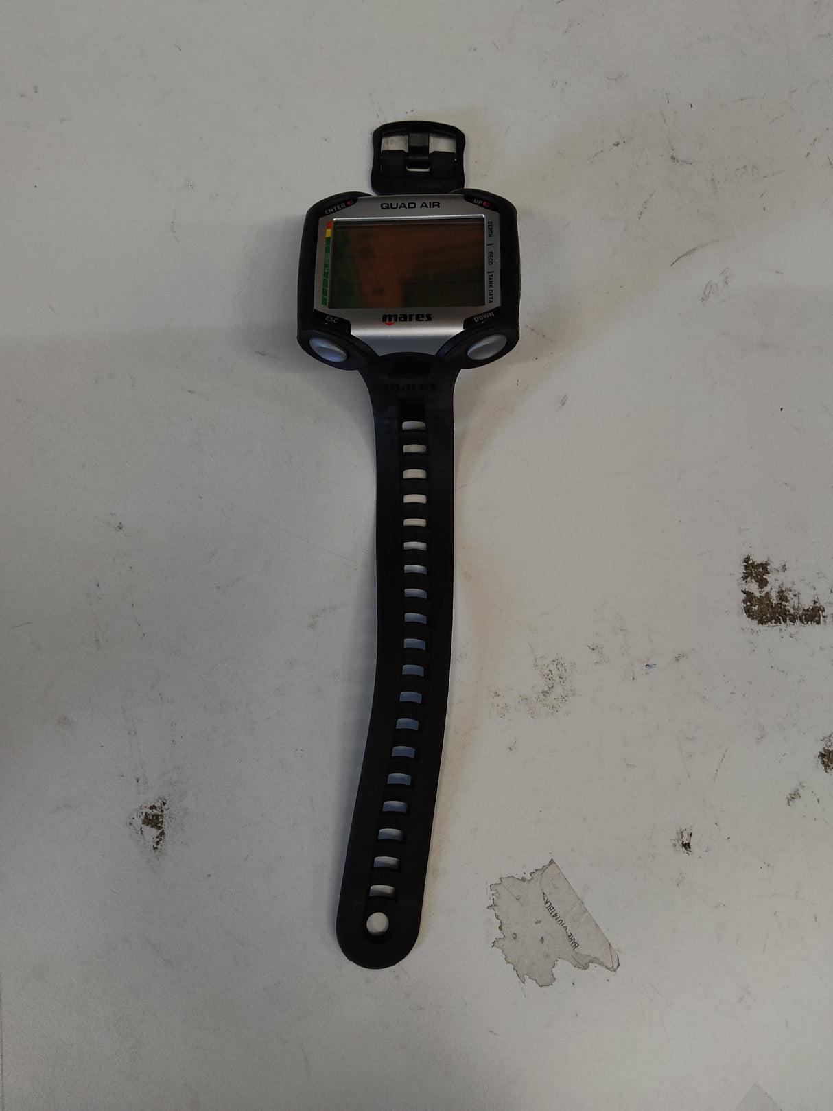 Used Mares Quad Air Scuba Diving Computer