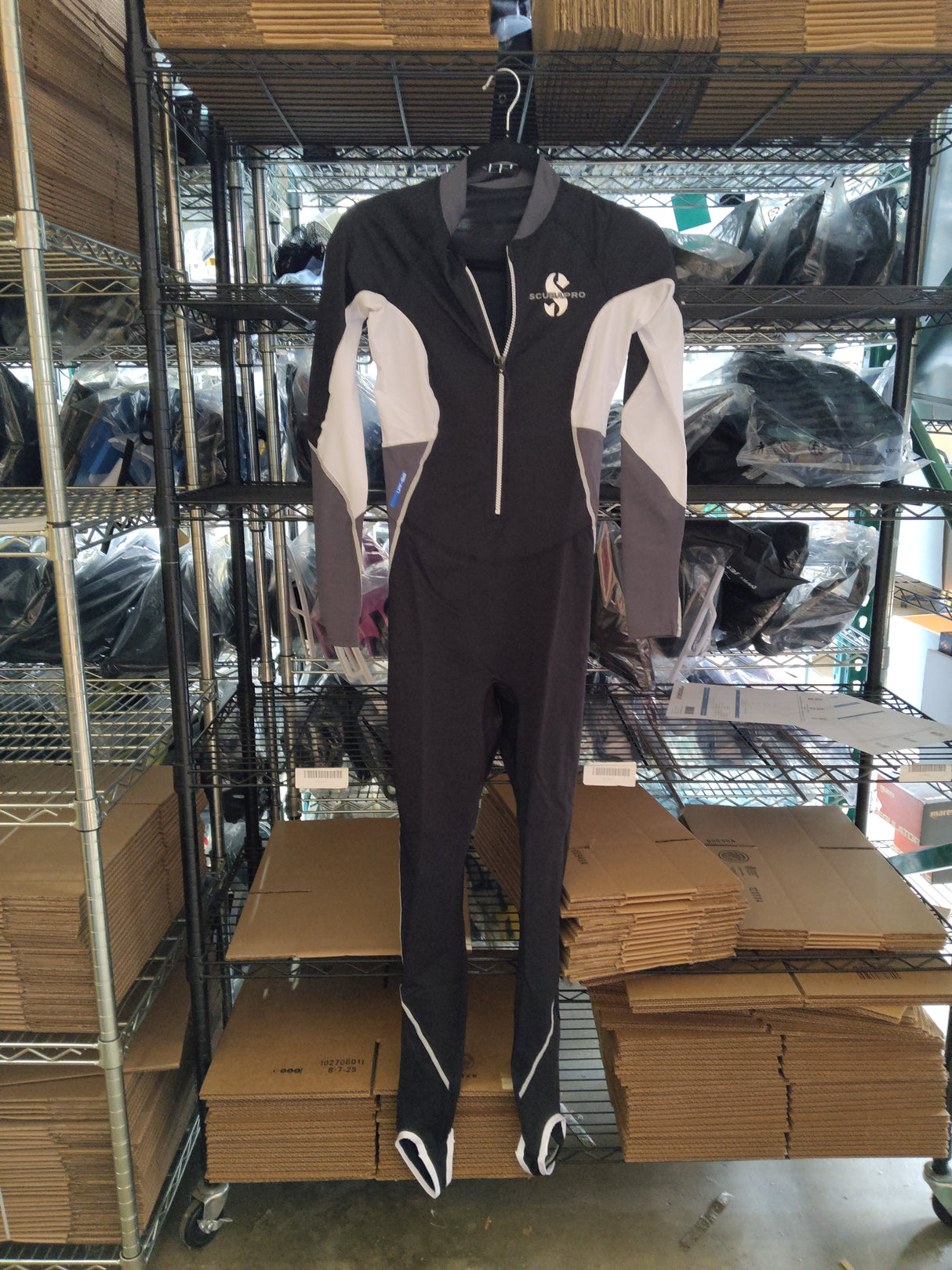 Open Box Scubapro UPF50 Graph Steamer Womens Scuba Diving Wetsuit