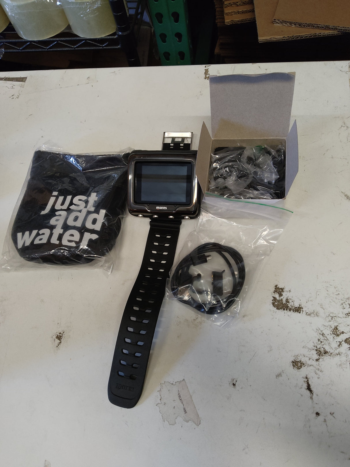 Used Icon HD Net Ready Black Edition Scuba Diving Wrist Computer