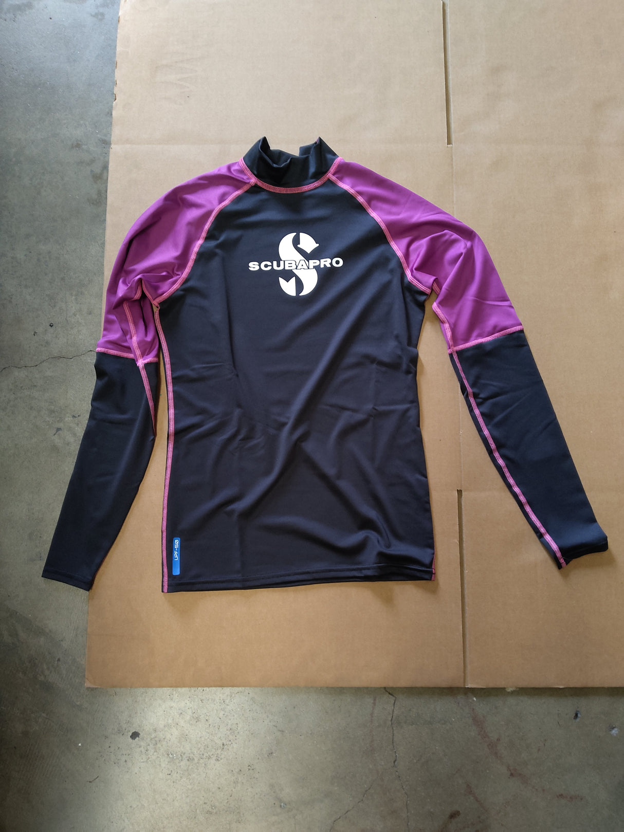 Open Box Scubapro Rash Guard Womens, Long Sleeve (UPF50)