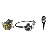 Apeks Complete Regulator Set – MTX-RC Regulator + XTX50 Octopus + 2-Gauge Console — DIN