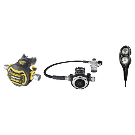 Apeks Complete Regulator Set – MTX-RC Regulator + XTX50 Octopus + 2-Gauge Console — YOKE