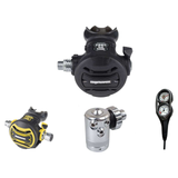 Apeks Complete Regulator Set – XTX40 w/ DS4 Regulator + XTX50 Octopus + 2-Gauge Console — includes Apeks XTX40 Dive Regulato…