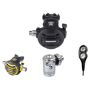 Apeks Complete Regulator Set – XTX40 w/ DS4 Regulator + XTX50 Octopus + 2-Gauge Console