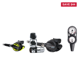 Atomic Complete Regulator Set – B2 Regulator + B2 Octopus + Maxdepth Console — includes Atomic Aquatics B2 Regulator, Atomic…