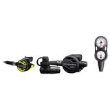 Atomic Complete Regulator Set – B2x Unsealed Black Regulator + B2 Octopus + Maxdepth Console — includes Atomic Aquatics B2x…