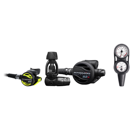 Atomic Complete Regulator Set – B2x Unsealed Black Regulator + B2 Octopus + Maxdepth Console — YOKE