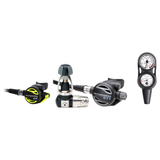 Atomic Complete Regulator Set – ST1 Regulator + B2 Octopus + Maxdepth Console — includes Atomic Aquatics ST1 Regulator, Atom…