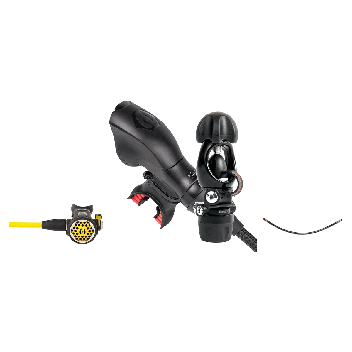 Hollis Complete Regulator Set – 500SE + DC7 DIN Regulator + 150LX Octopus + Compact SPG — YOKE