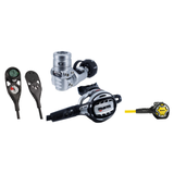 Mares Complete Regulator Set – Atlas ADJ 62X TBP Regulator + Dual Octopus + Mission 2 Console — includes Mares Atlas ADJ 62X…