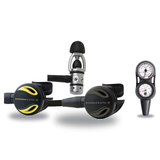 Oceanic Complete Regulator Set – Alpha 8 Sport Yoke Regulator + Alpha 8 Octopus + Maxdepth Console