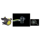 OMS Complete Regulator Set – AirStream 1 Regulator + Evoque Octopus + Compact SPG — includes OMS Dive Gear AirStream 1, OMS…