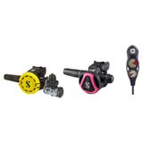 Scubapro Complete Regulator Set – MK17 EVO2/C370 Regulator + R105 Octopus + 3-Gauge Console — Pink, DIN