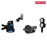 Sherwood Complete Regulator Set – Brut Pro Regulator + Gemini Octo + 3-Gauge Console — includes Sherwood Brut Pro Regulator,…
